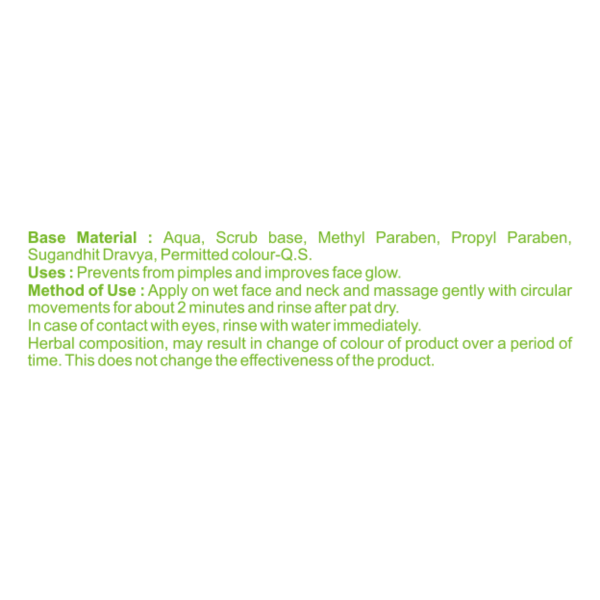 Patanjali Apricot Face Scrub