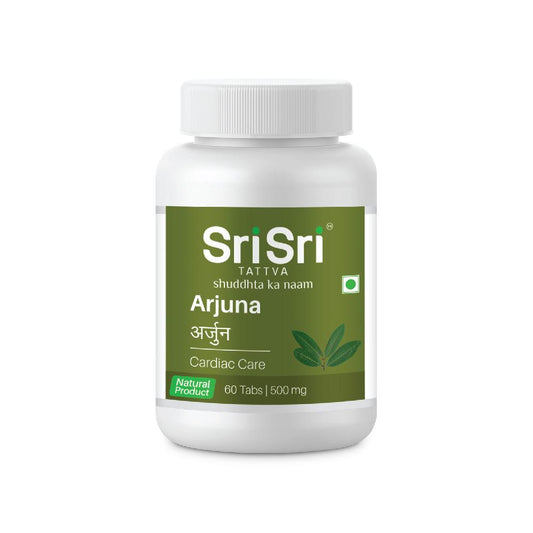 Sri Sri Tattva Arjuna - Cardiac Care, 60 Tabs | 500 mg