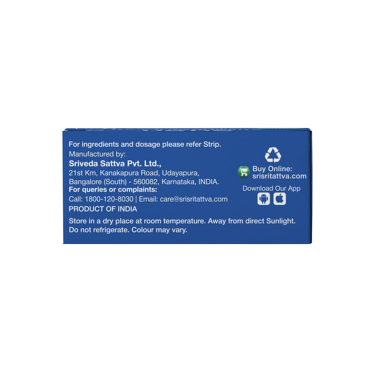 Sri Sri Tattva Atisarahara Vati - Diarrhoea & Dysentry, 300mg