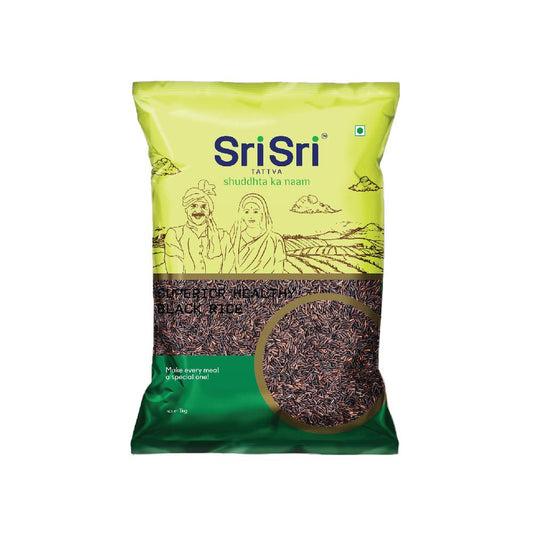 Sri Sri Tattva Superior Healthy Black Rice, 1 kg