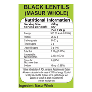 Patanjali Unpolished Black Masur