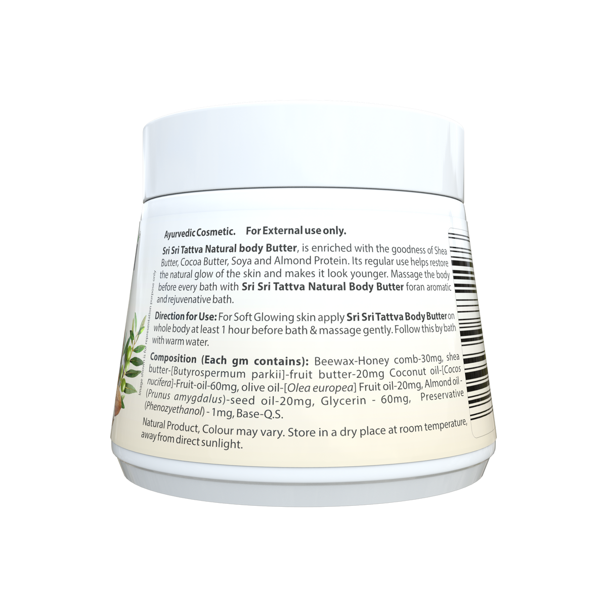 Sri Sri Tattva Body Butter - Enriched with Goodness of Shea Butter & Almond Oil, 150 g