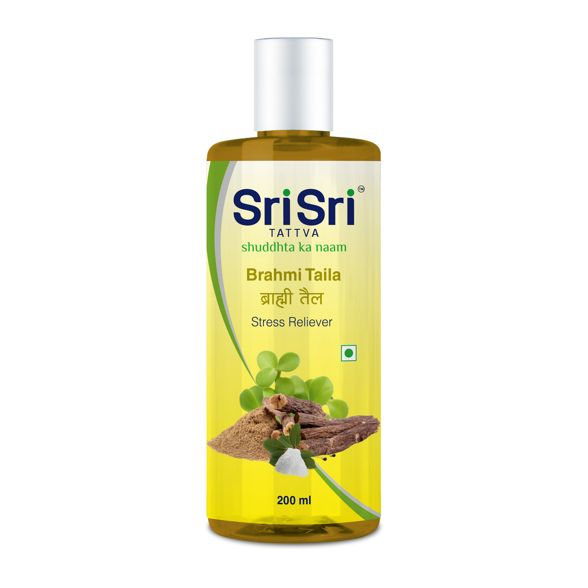 Sri Sri Tattva Brahmi Taila | Stress Reliever | 200ml