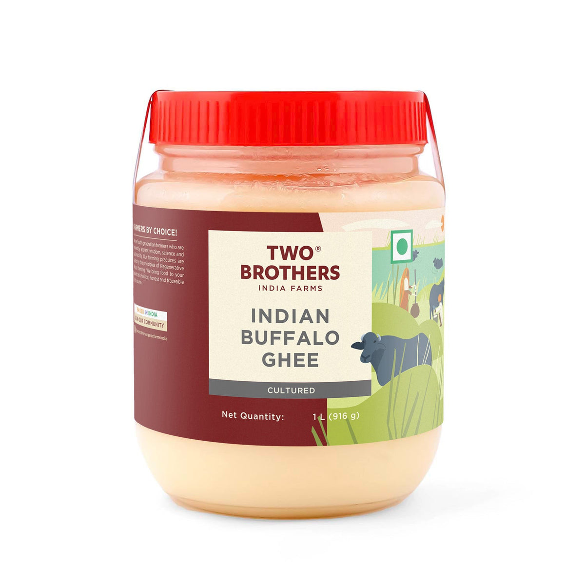 Two Brothers Organic Farms Buffalo Ghee
