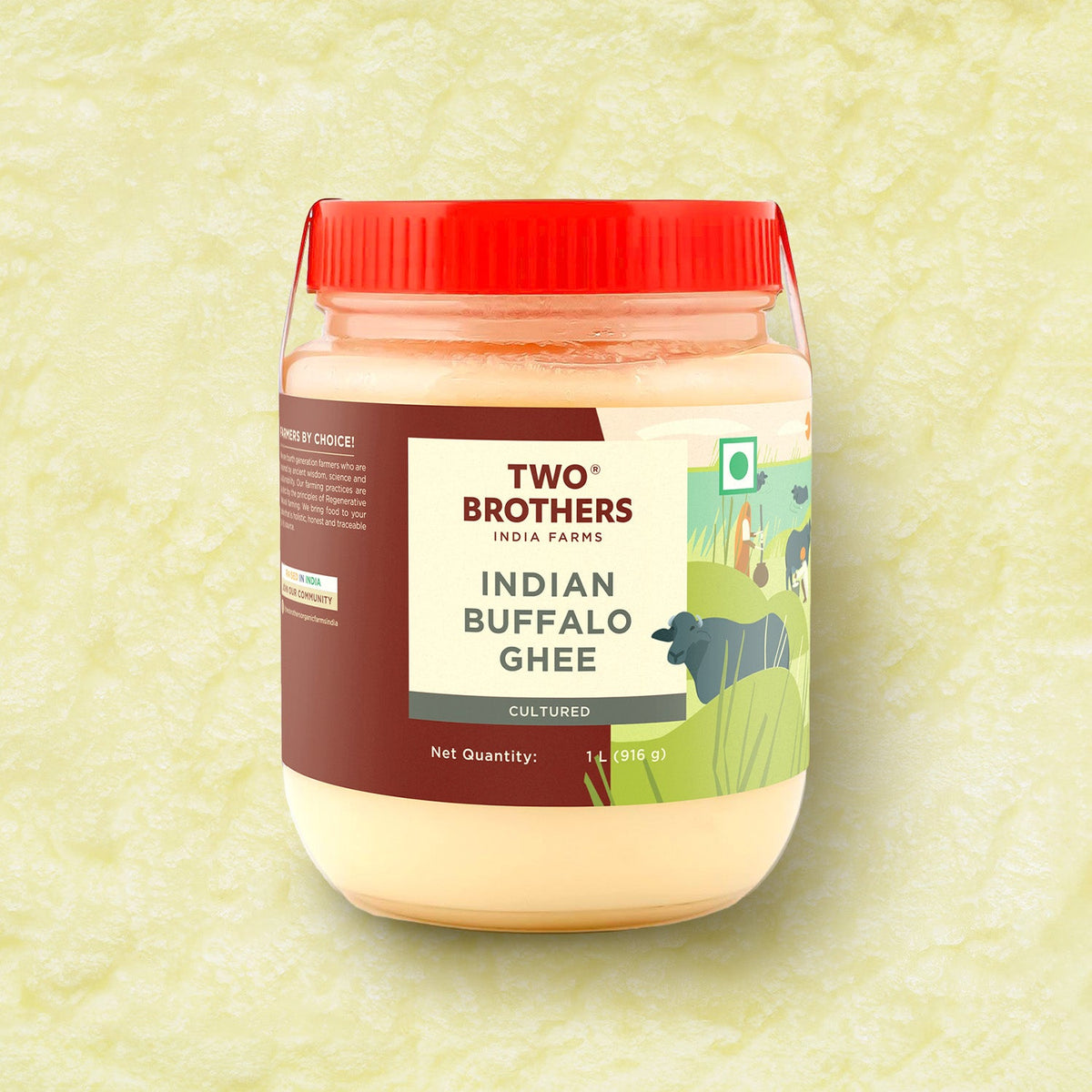 Two Brothers Organic Farms Buffalo Ghee