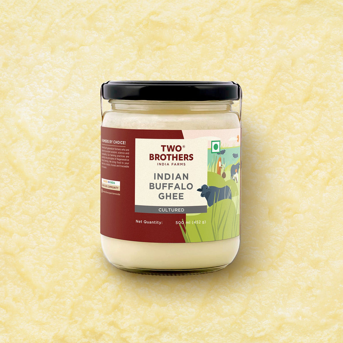 Two Brothers Organic Farms Buffalo Ghee