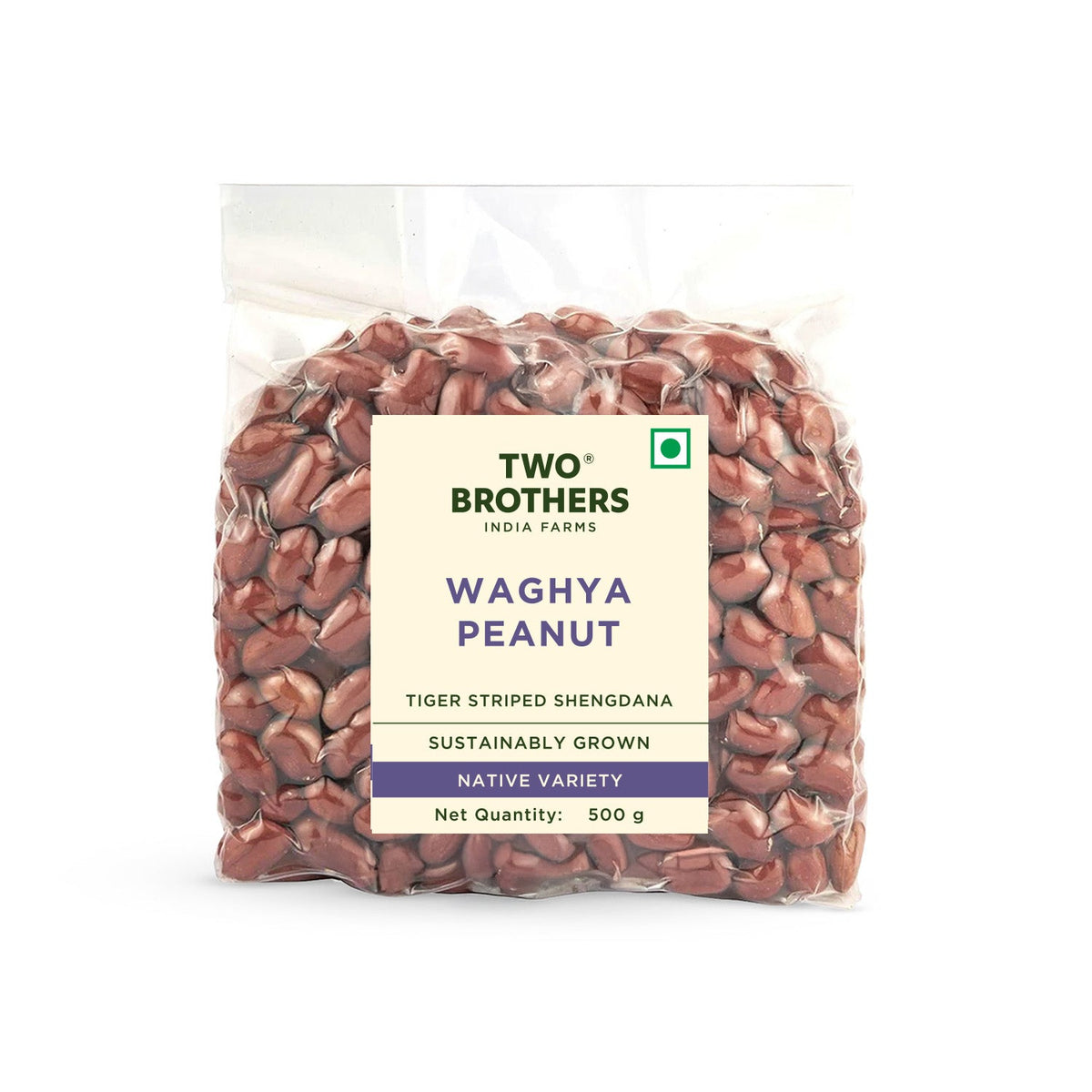 Two Brothers Organic Farms Raw Peanuts Waghya Variety