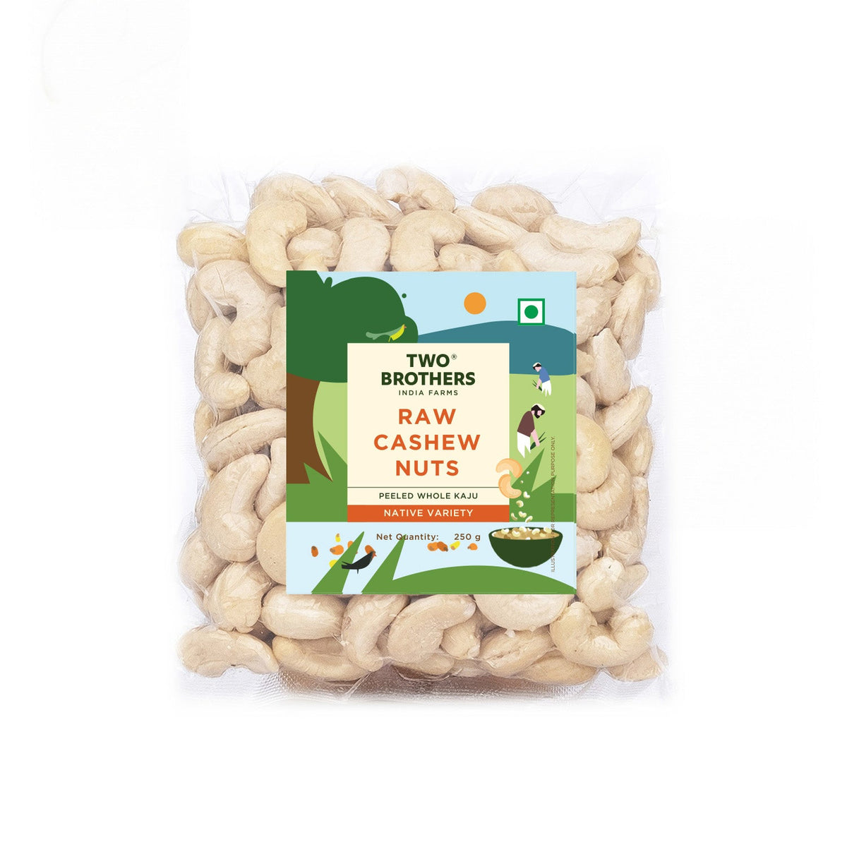 Two Brothers Organic Farms Raw Cashew Nuts