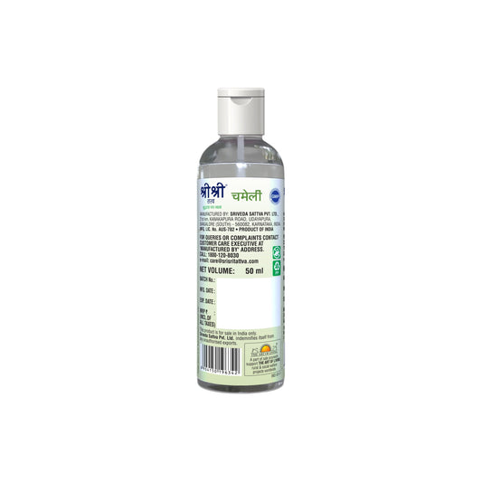 Sri Sri Tattva Chameli - Tropical Jasmine Mist | Keep Your Skin Calm And Refreshed | Cleanser, Moisturiser, Toner, Fragrance | Flip Top Bottle | 50 ml