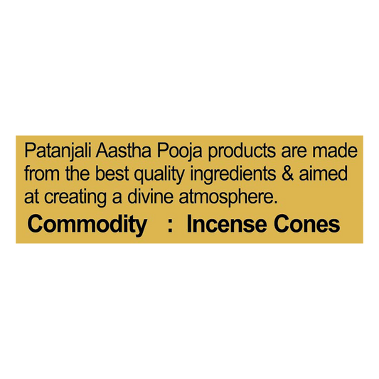 Patanjali Aastha Champa Cone Dhoop