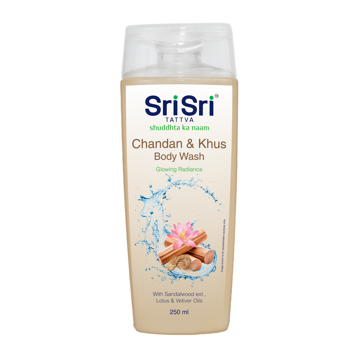 Sri Sri Tattva Chandan & Khus Body Wash, 250 ml