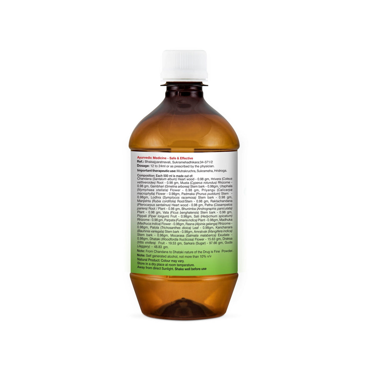 Sri Sri Tattva Chandanasava, 500 ml