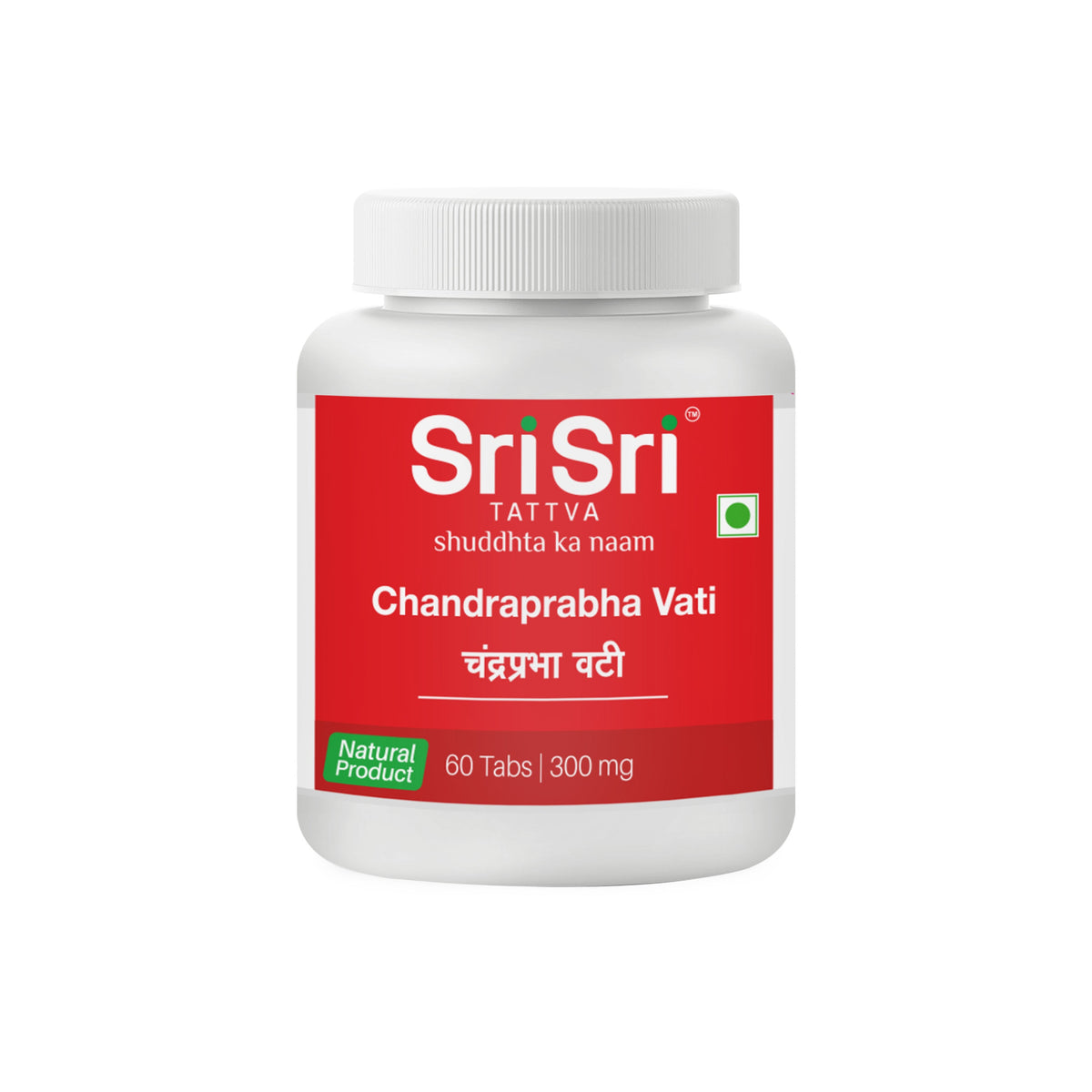 Sri Sri Tattva Chandraprabha Vati, 60 Tabs | 300 mg