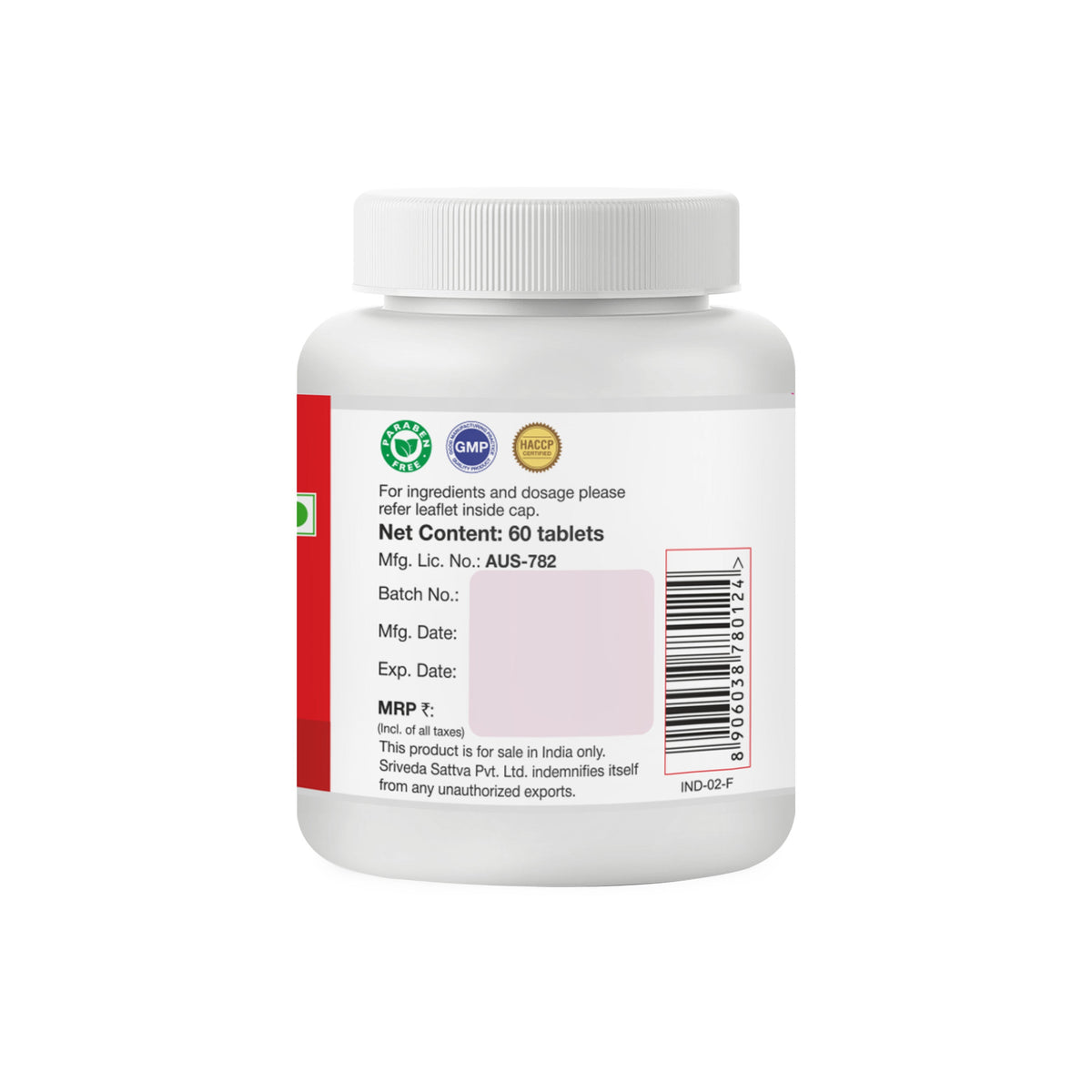 Sri Sri Tattva Chandraprabha Vati, 60 Tabs | 300 mg