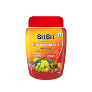 Sri Sri Tattva Chyawanprash - Herbal Immunity Booster with 40+ Ayurvedic Ingredients for Better Strength and Stamina, 500 g