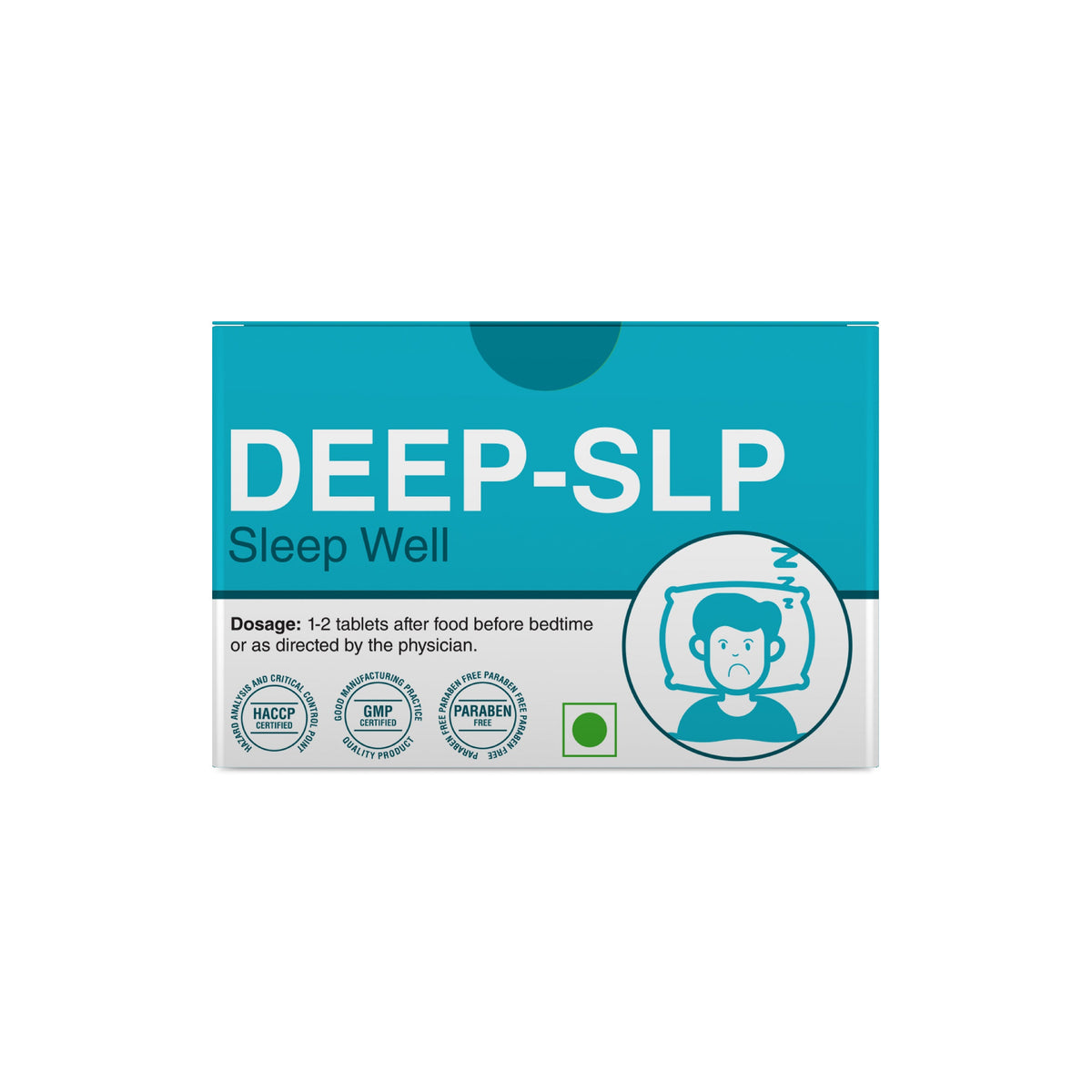 Sri Sri Tattva DEEP-SLP Tablets for Better Sleep | 1000 mg