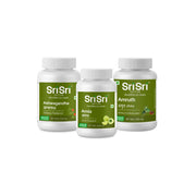 Sri Sri Tattva Stress Relief, Memory Enhancer and Immunity Kit (Ashwagandha, Amla, Amruth Tabs)