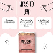 Sri Sri Tattva TRUE CREW Roasted Almonds 120 g Jar