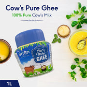 Sri Sri Tattva Cow's Pure Ghee, 1 L Jar