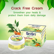 Sri Sri Tattva Crack Free Cream - For Soft & Smooth Heels, 25 g