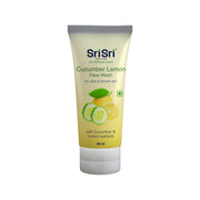 Sri Sri Tattva Cucumber & Lemon Face Wash - For Clear & Smooth Skin, 60 ml