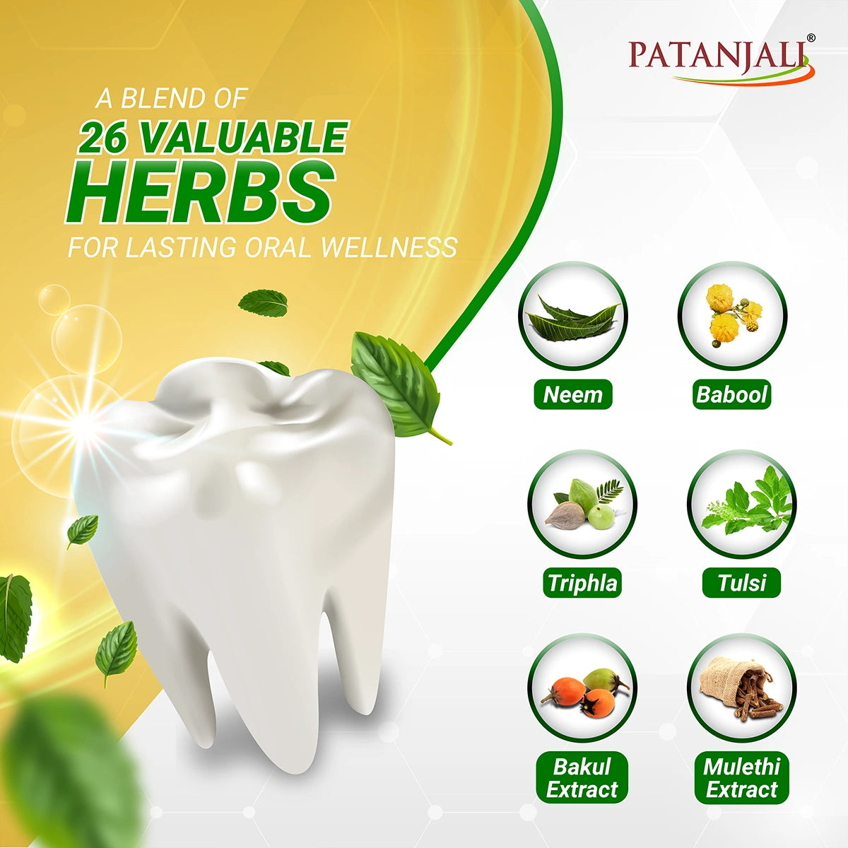 Patanjali Dant Kanti Dental Cream (Advance)