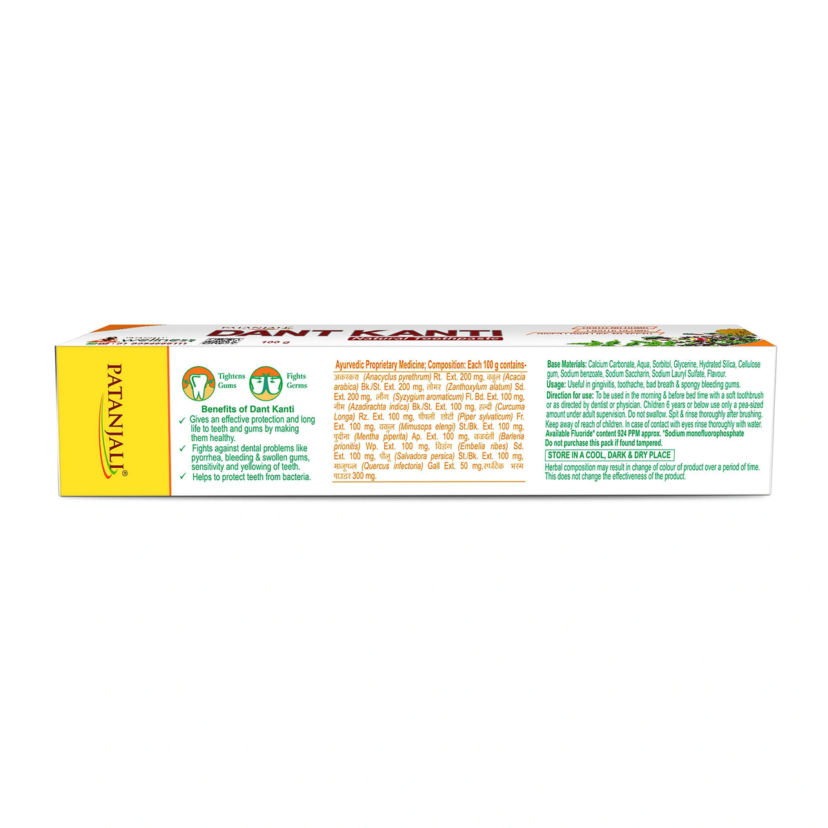 Patanjali Dant Kanti Natural Toothpaste