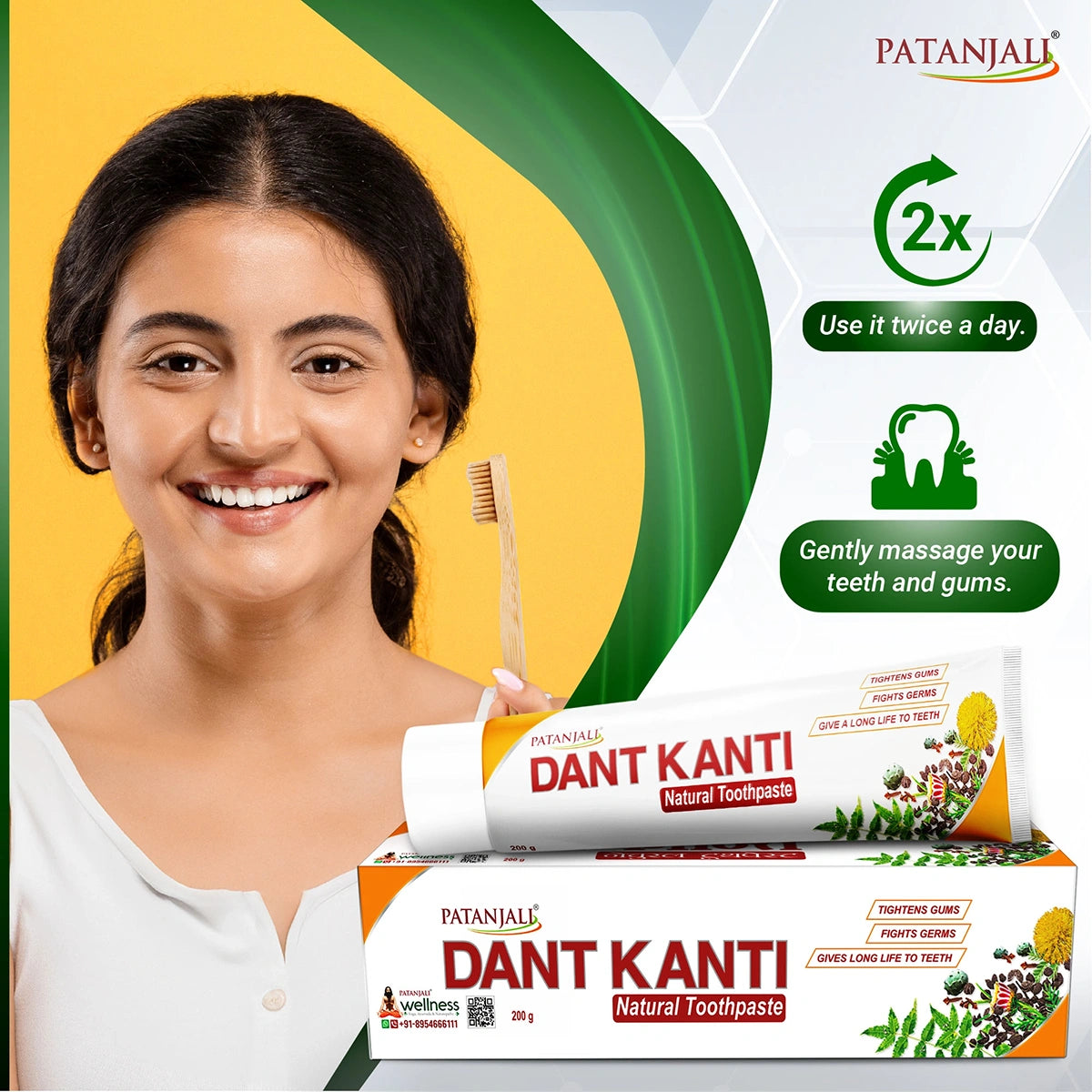 Patanjali Dant Kanti Natural Toothpaste