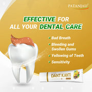 Patanjali Dant Kanti Dental Cream (Advance) 2x100-g
