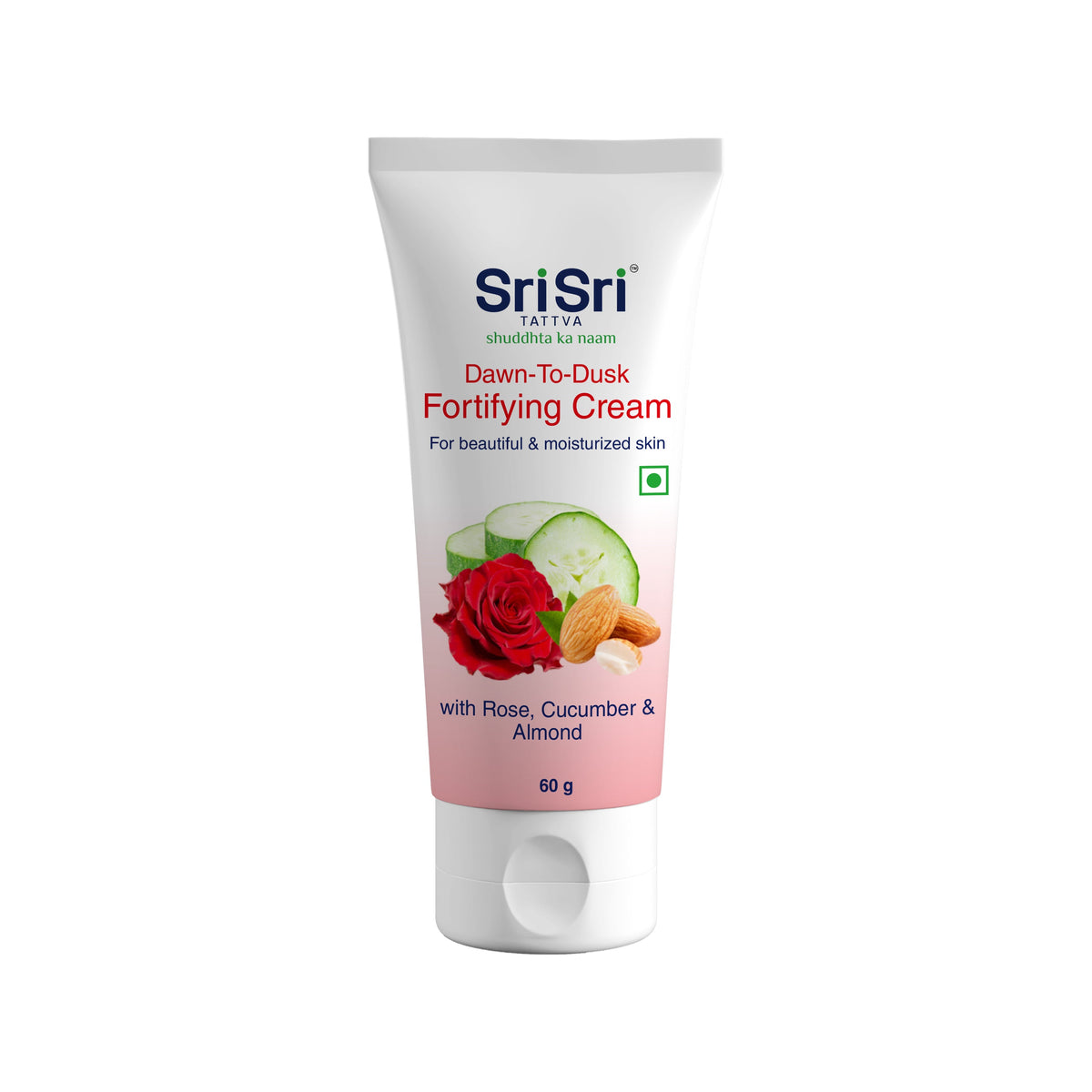 Sri Sri Tattva Dawn To Dusk Fortifying Cream - For Beautiful & Moisturized Skin, 60 g