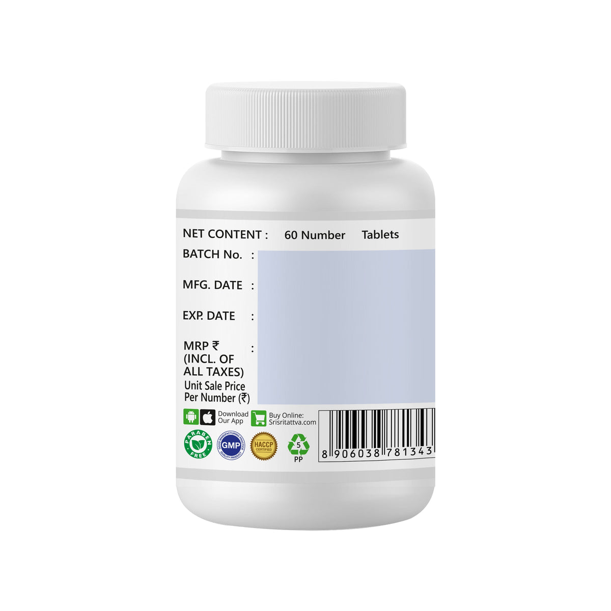 Sri Sri Tattva Deva Vati - Daily Detox, 60 Tabs | 500 mg