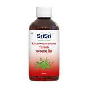Sri Sri Tattva Dhanvantram Taila | Post Natal Care | Enhance Joint Health & Alleviate Muscle Pain - 200 ml