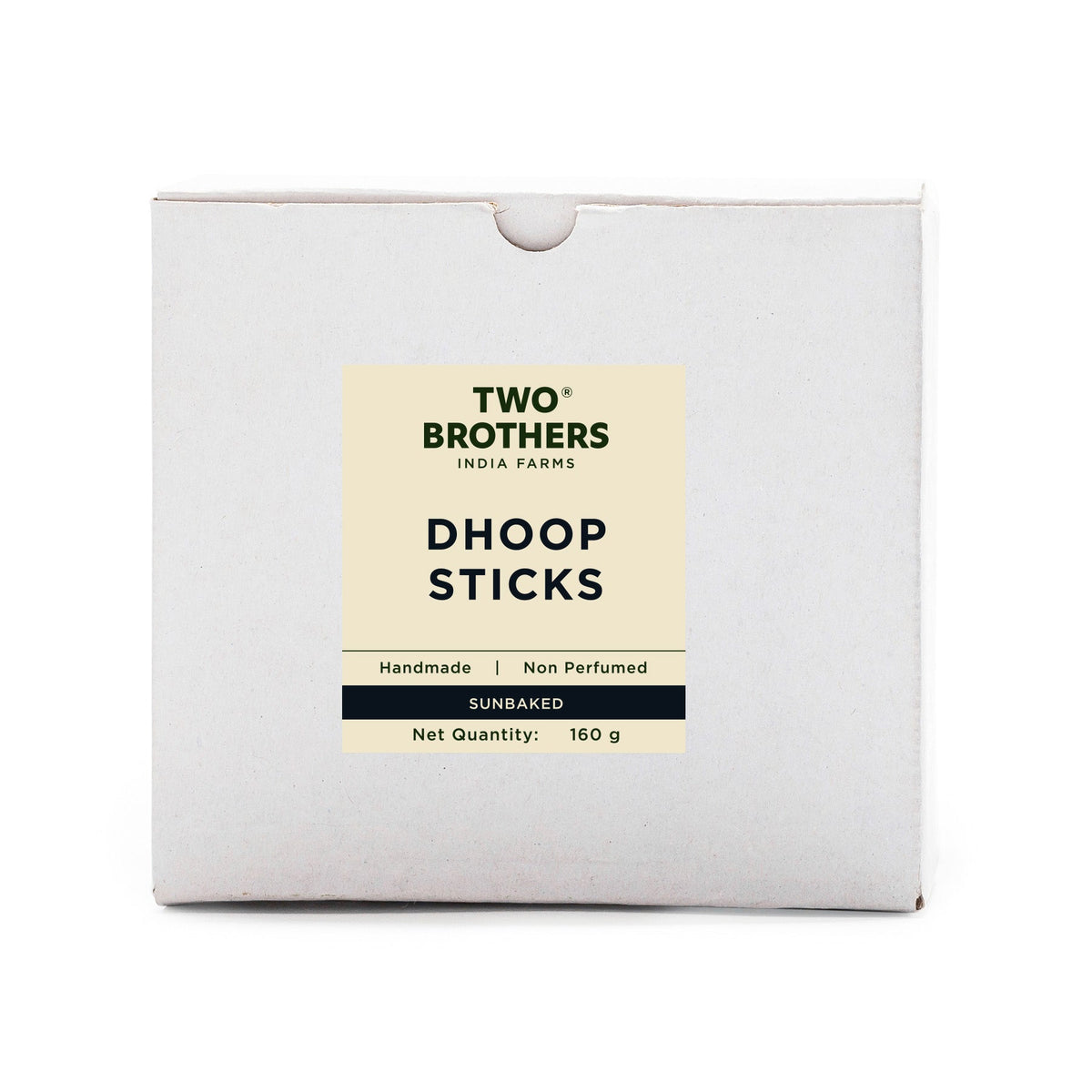 Two Brothers Organic Farms Dhoop (Incense) Sticks, Handmade 30 pieces