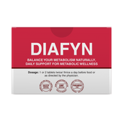 Sri Sri Tattva DIAFYN | Balance Your Metabolism, Naturally | Daily Support for Metabolic Wellness, 100 Tabs | 1000 mg