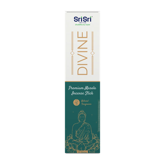 Sri Sri Tattva Divine Premium Masala Incense Stick For Pooja | 15 Agarbatti Sticks