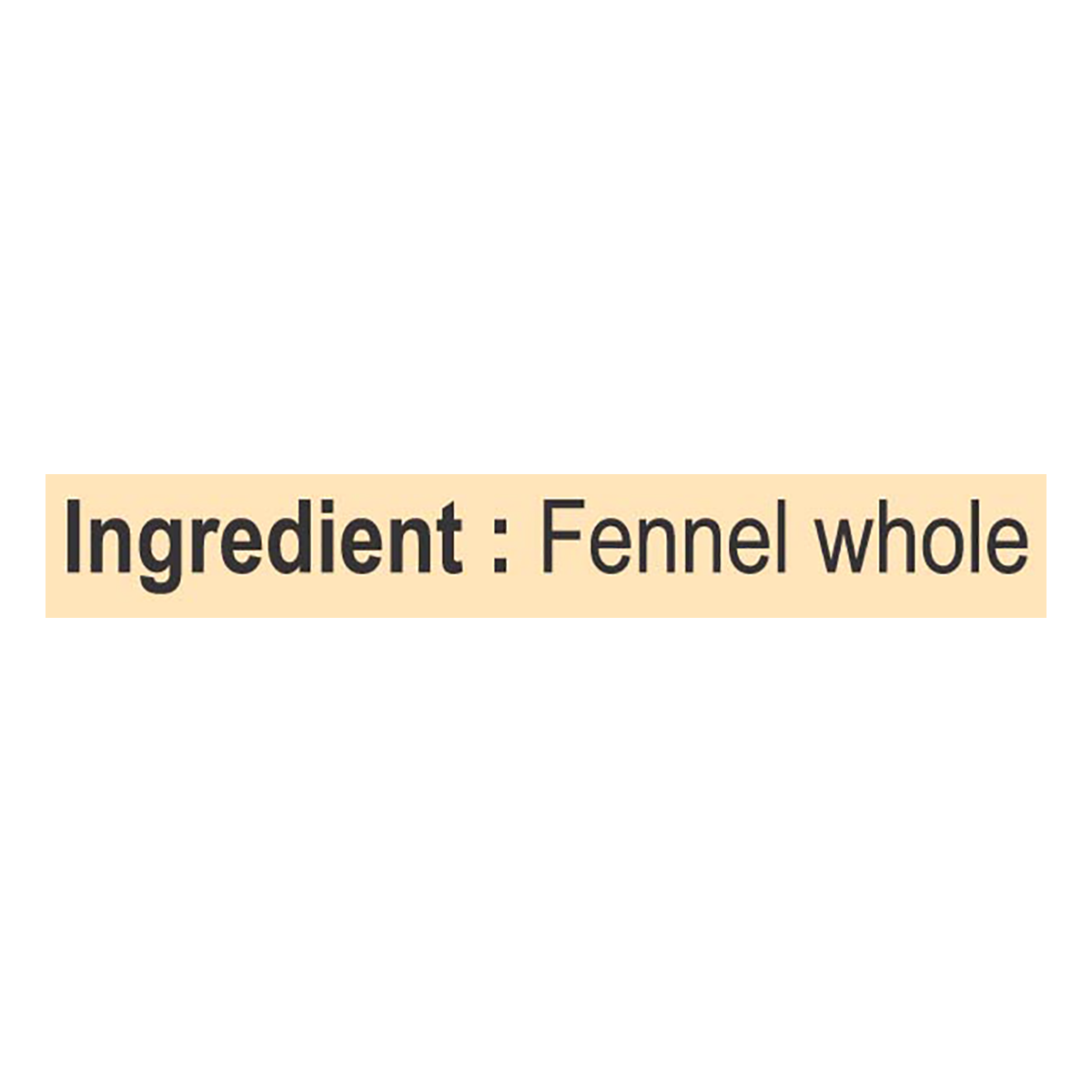 Patanjali Fennel Whole