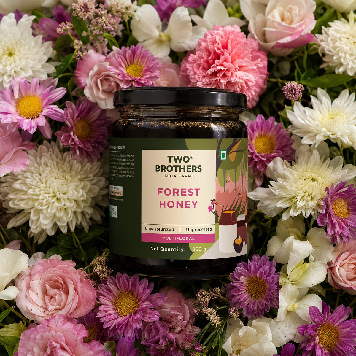 Two Brothers Organic Farms Forest Honey I Multifloral
