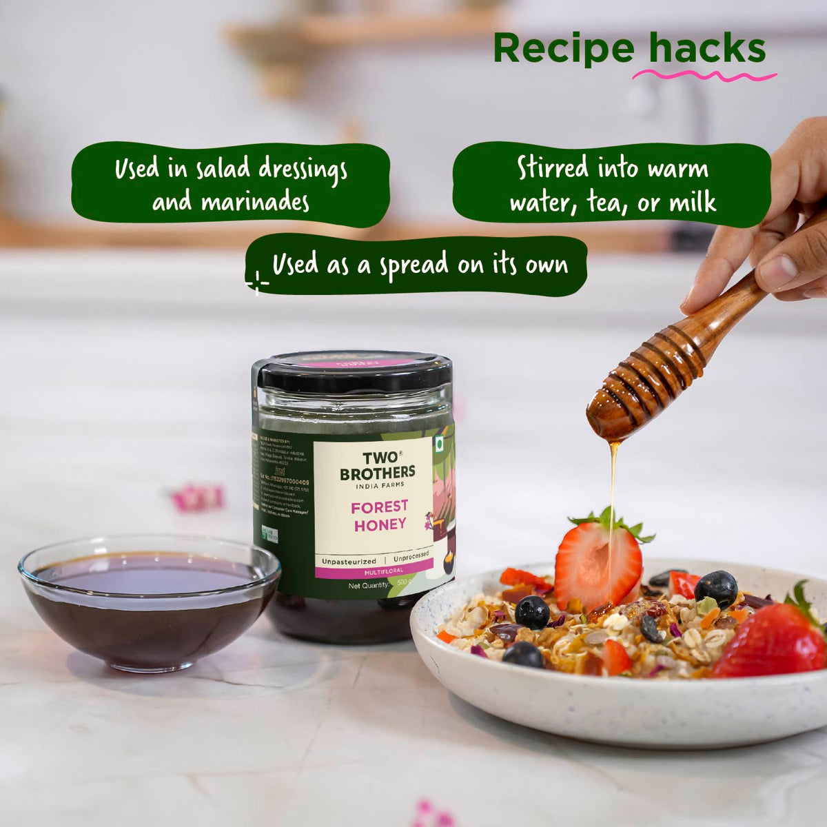 Two Brothers Organic Farms Forest Honey I Multifloral