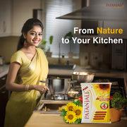 Patanjali Sunflower Oil (Pouch)