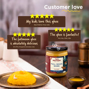 Two Brothers Organic Farms Full Moon Cultured Ghee, Desi Gir Cow