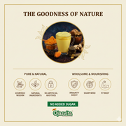 Sri Sri Tattva Golden Spiced Latte Ojasvita with Turmeric, Pepper and Ginger, 200 g
