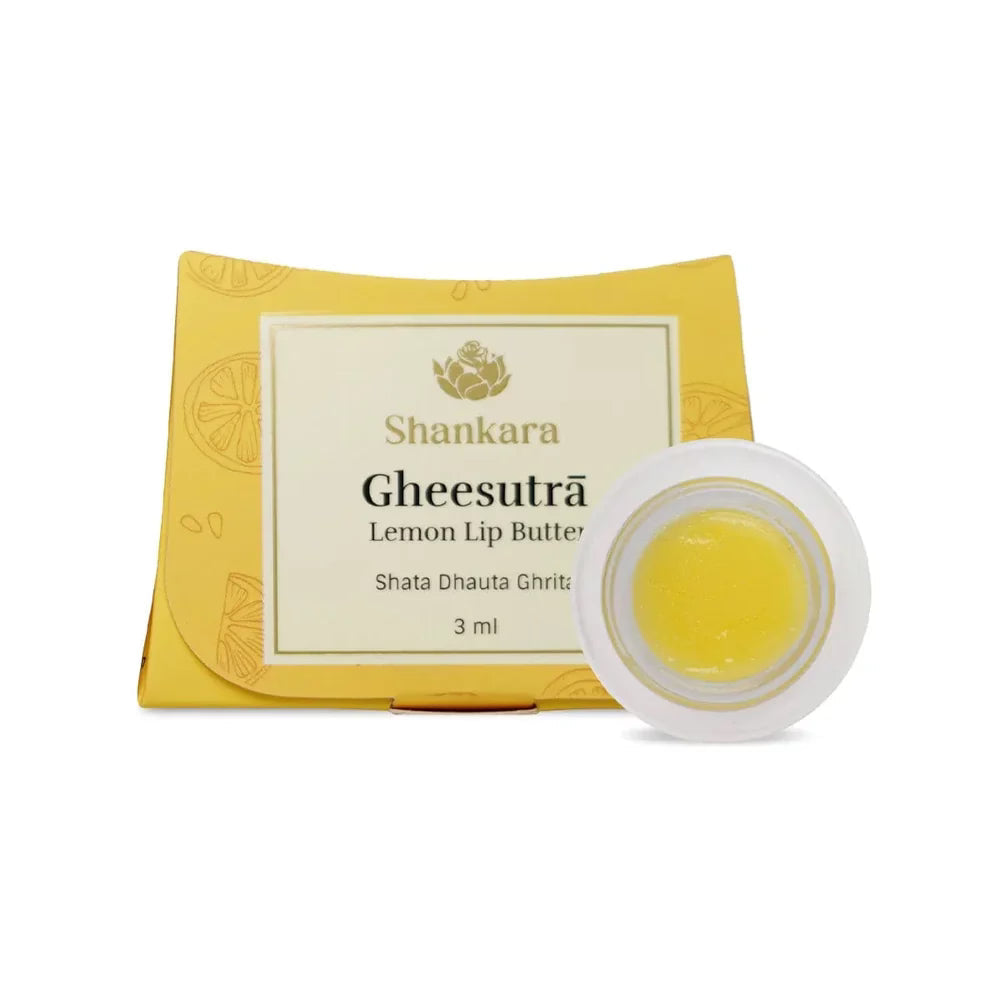 Sri Sri Tattva Gheesutrā Lemon Lip Butter