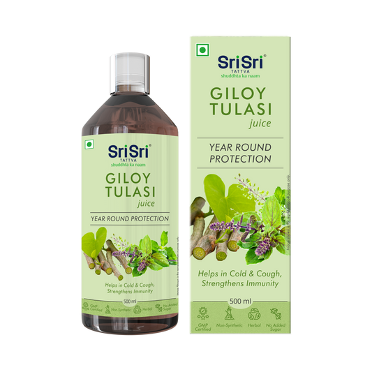 Sri Sri Tattva Giloy Tulasi Juice | 500 ml