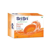 Sri Sri Tattva Glycerin Soap - For Soft & Hydrated Skin, 75 g