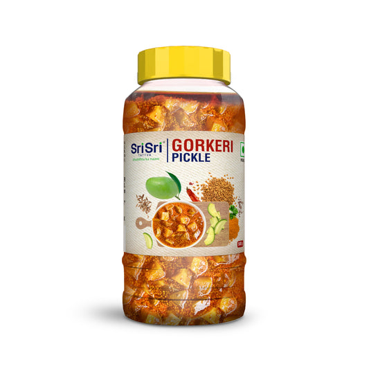 Sri Sri Tattva Gorkeri Pickle, 500 g
