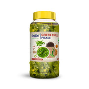 Sri Sri Tattva Green Chilli Pickle, 500 g