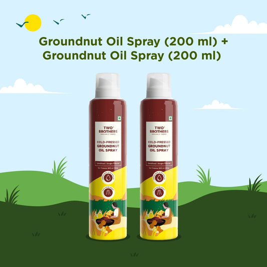 Two Brothers Organic Farms Cold-Pressed Groundnut Oil Spray