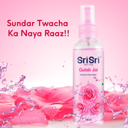 Sri Sri Tattva Gulab Jal - Premium Rose Water | Toner Cleanser Moisturizer | Spray Bottle | 50 ml