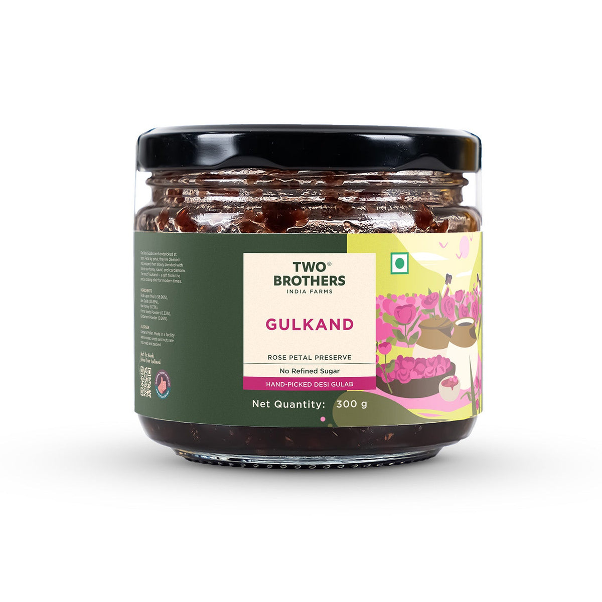 Two Brothers Organic Farms Gulkand