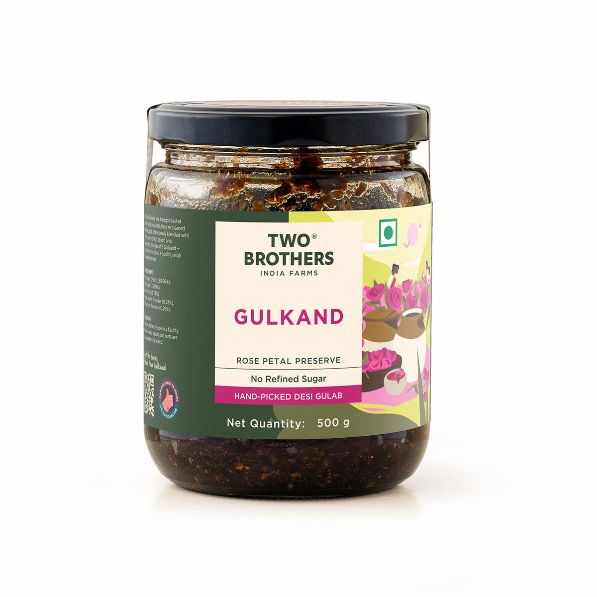 Two Brothers Organic Farms Gulkand